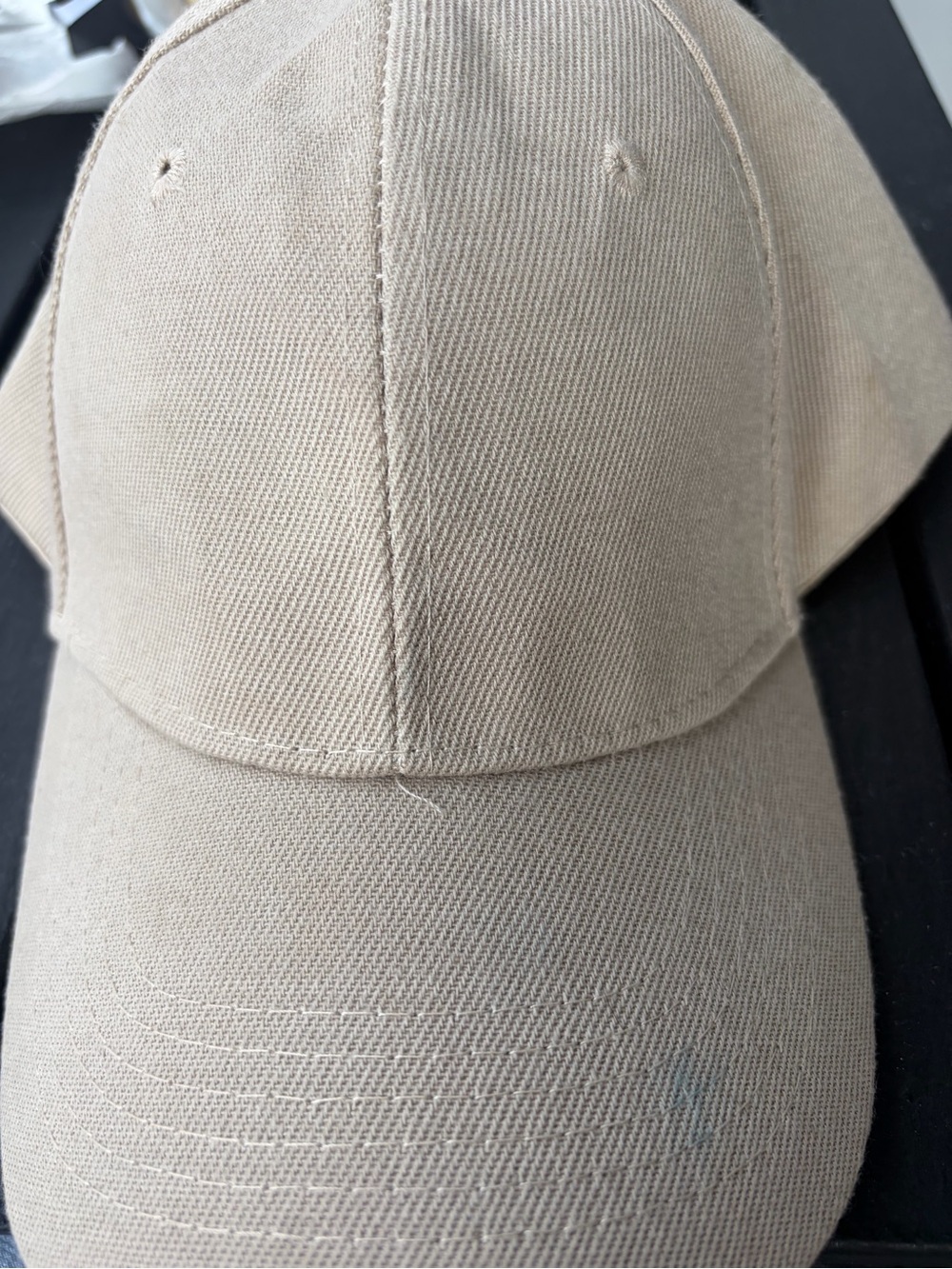 Classic Neutral Baseball Cap - Beige
